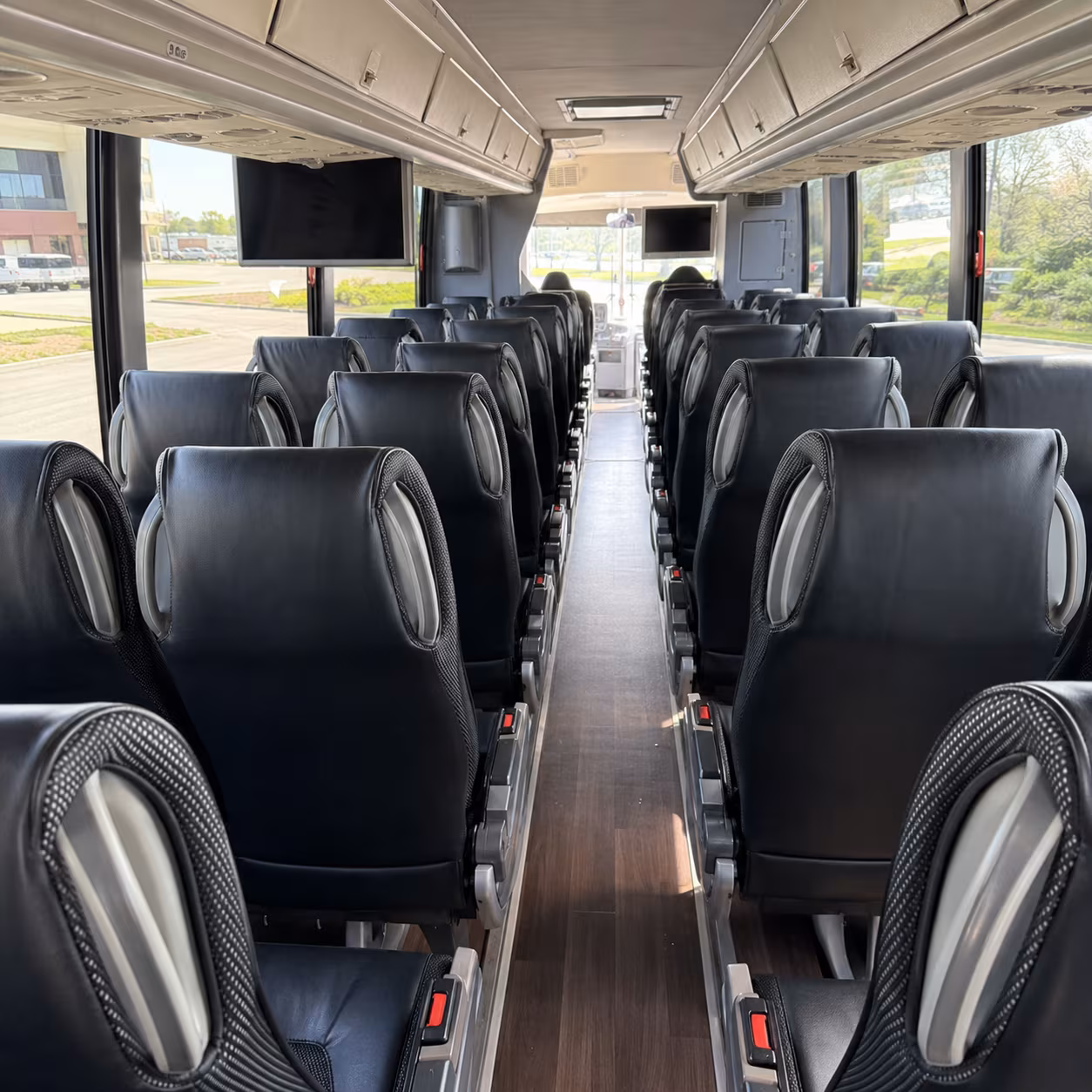 40-56 Passenger Charter Bus Interior