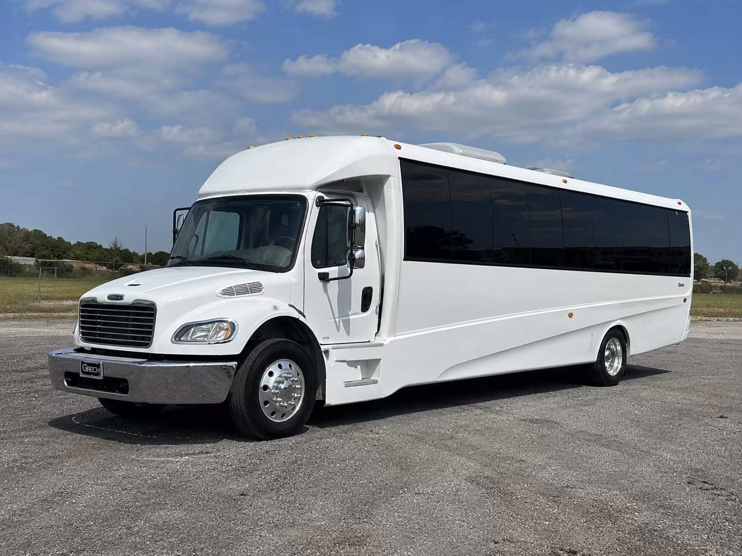 Knoxville Bachelor & Bachelorette Transportation party bus exterior
