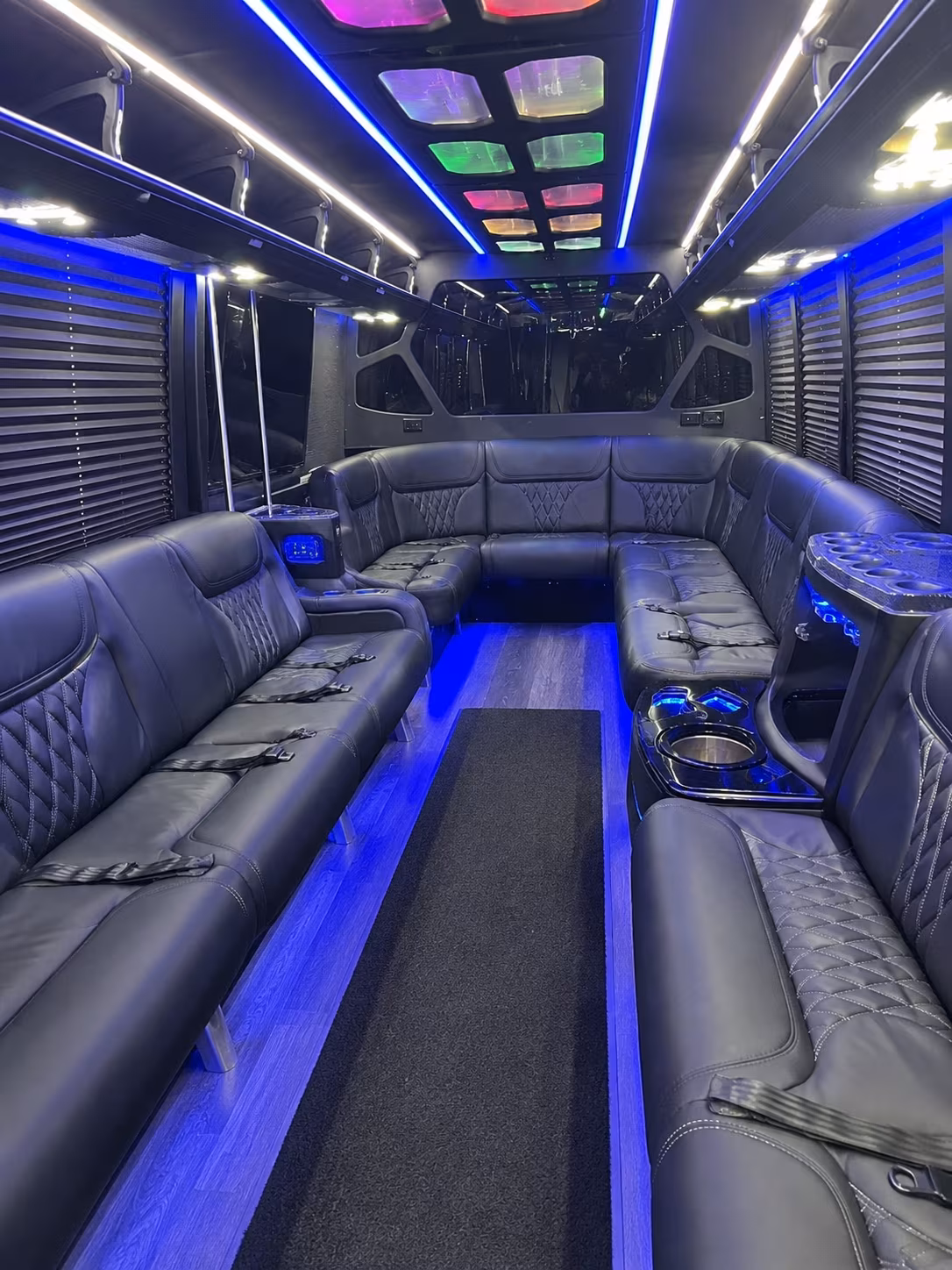Knoxville Concert & Music Festival Transportation party bus exterior