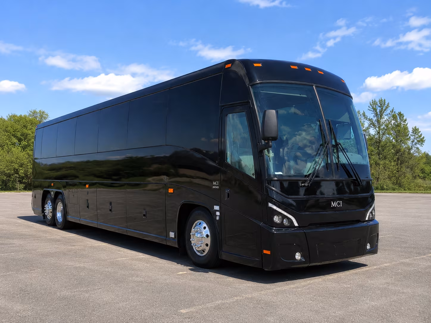 Knoxville Corporate Transportation party bus exterior
