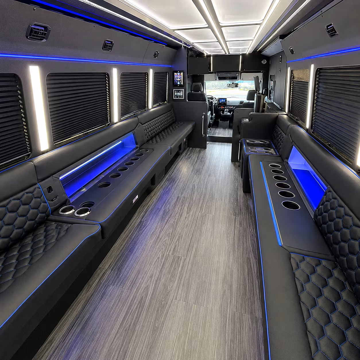 Knoxville Prom & Homecoming Transportation onboard seating