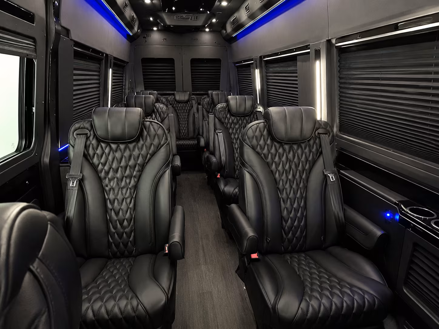 Knoxville School Event Transportation party bus exterior