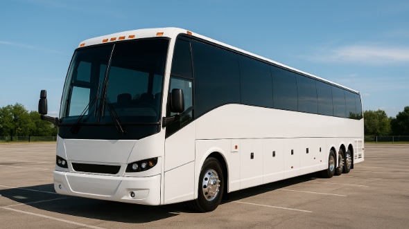 Exterior of Charter Bus Company Johnson City's 40 Passenger Party Bus in Johnson City
