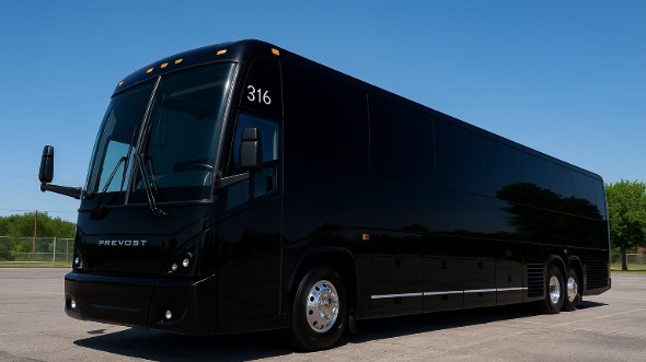 Exterior of Charter Bus Company Nashville's 40 Passenger Party Bus in Nashville