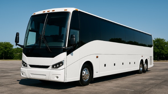 Exterior of Charter Bus Company Knoxville's ADA Charter Bus in Knoxville