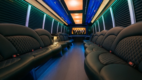 knoxville 40 passenger party bus rental